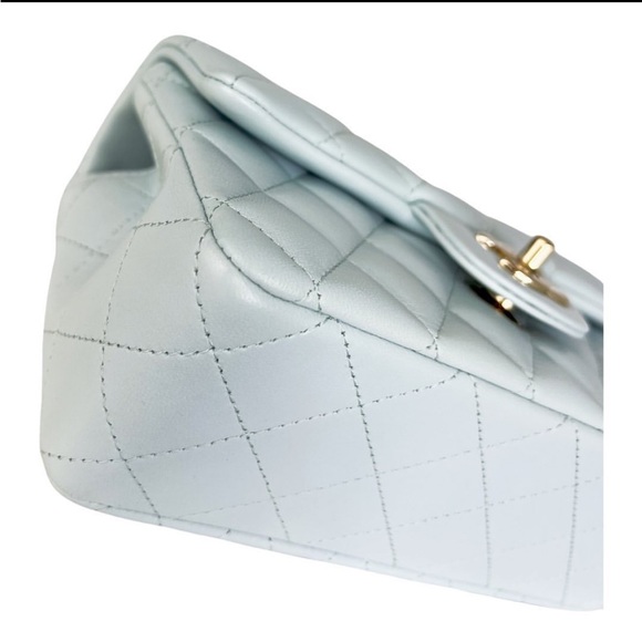 ❌SOLD❌ Chanel mini rectangular flap with top handle (brand new, full set) - Picture 7 of 8